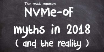 nvme and nvme-of myths