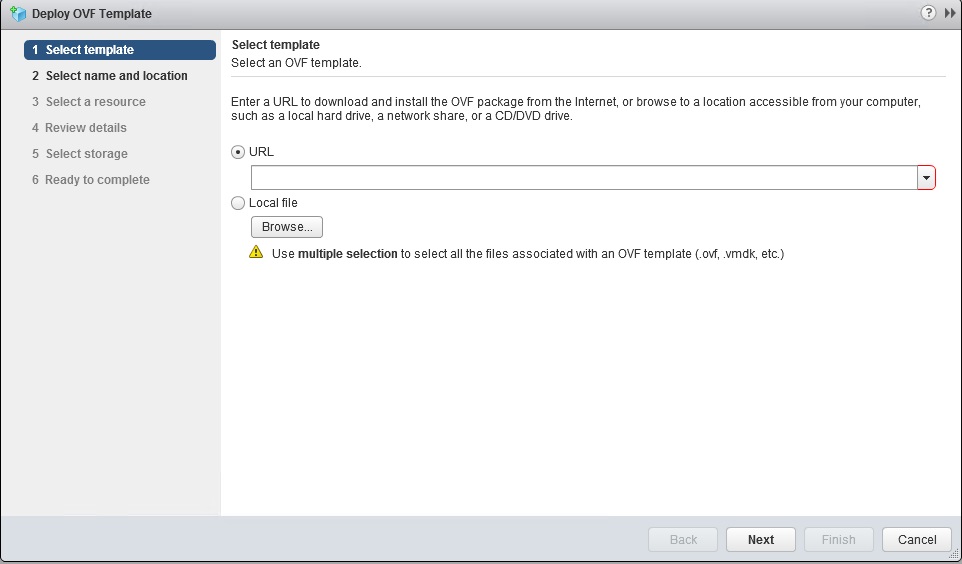 UTM OVA installation