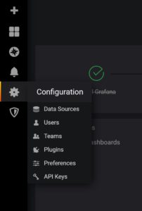 add data source in grafana